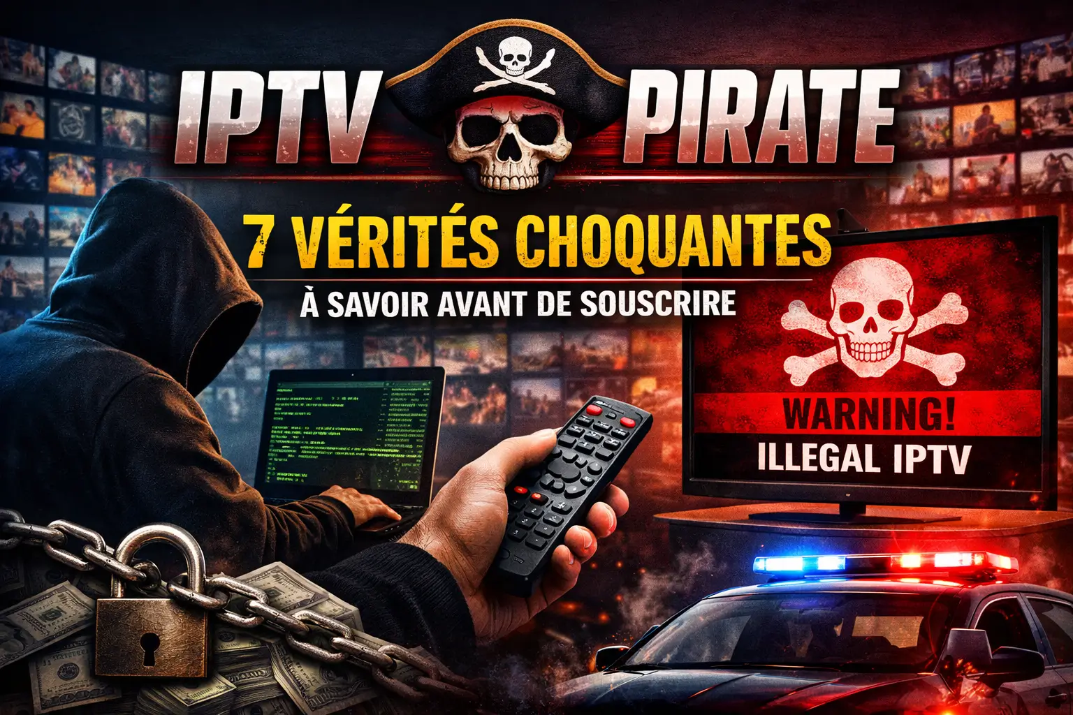 IPTV Pirate - 7 Vérités Choquantes à Savoir Avant de Souscrire