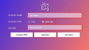Schema illustrant le fonctionnement d un IPTV player M3U playlist