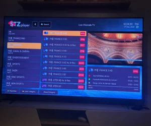 boîtier Android utilisé pour IPTV