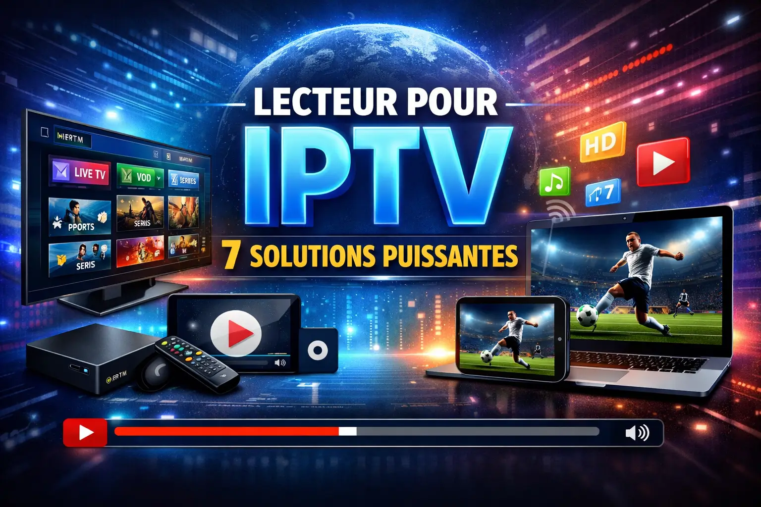 Les 7 Meilleurs Lecteur pour IPTV : Guide Ultime 2026