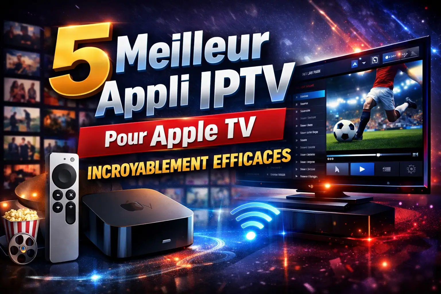 5 Meilleur Appli IPTV Pour Apple TV Incroyablement Efficaces