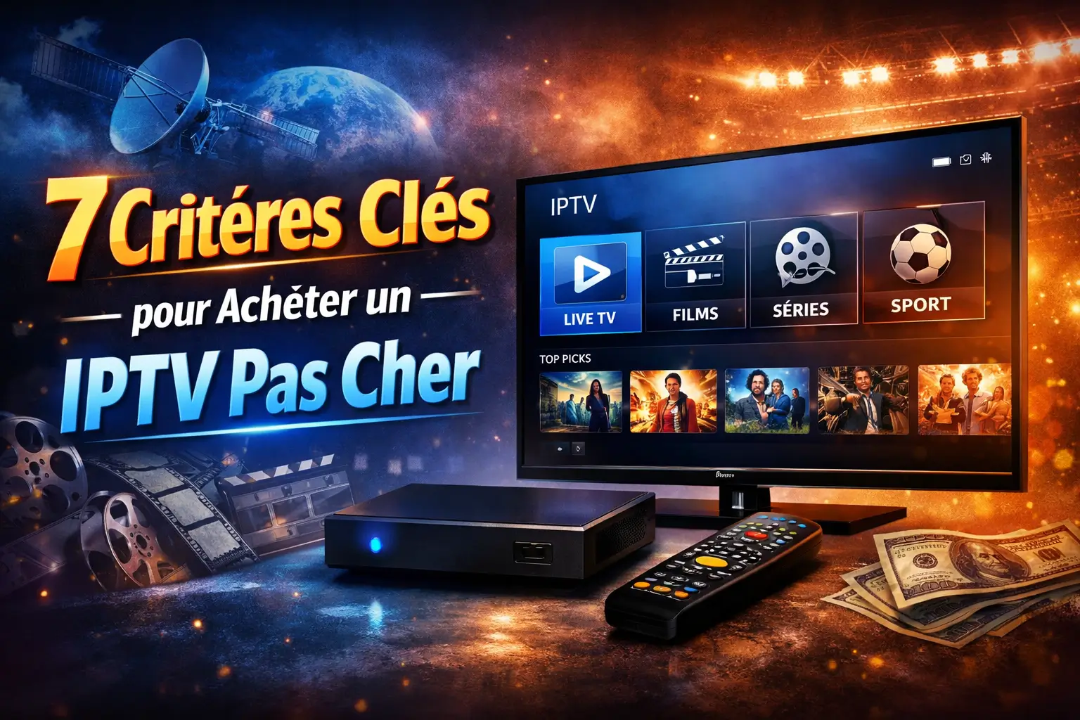 7 Critères Clés pour Acheter un IPTV Pas Cher