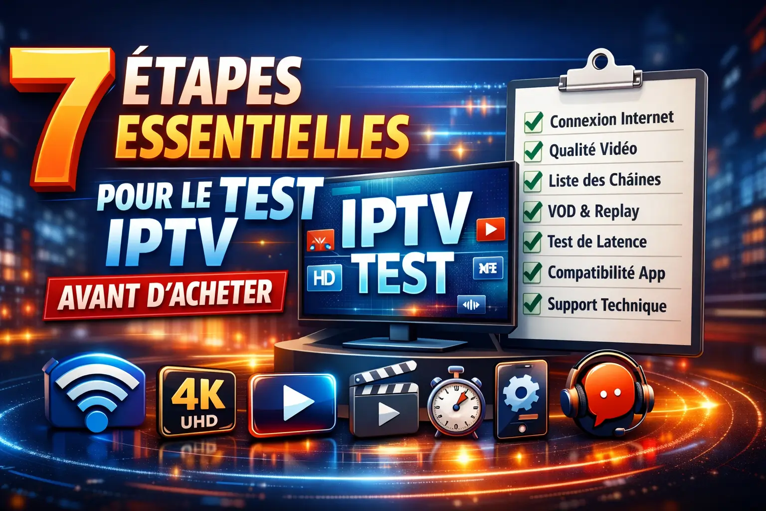 7 Étapes Essentielles Pour Le Test IPTV Avant acheter