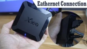 Ethernet RJ45 sur décodeur IPTV Android