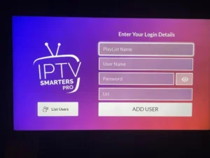 IPTV smarters pro samsung